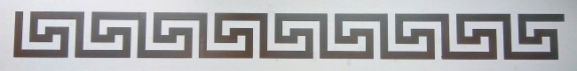 "Вставка "Греческий №4" штамп. В-07 (1170*128мм, Т-2,0мм)