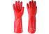 Перчатки БМС красные, длинный рукав (12пар)