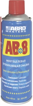 Смазка многоцелевая проникающая ABRO Masters (450мл) AB-8-RW 1/12