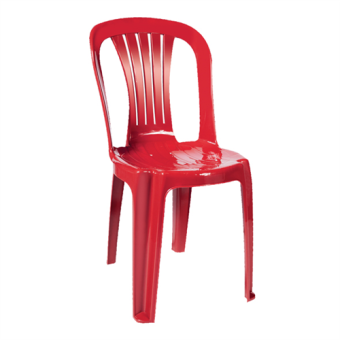 Кресло пластиковое Алания (красный)
