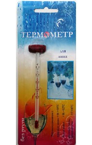 Термометр для вина ТБС-2 в блистере