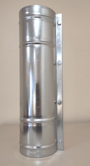 Хомут оцинк. для соединения труб 48см. (d120мм.)