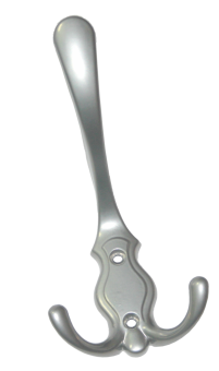 Крючок-вешалка №49 пол.серебро (50) (М)
