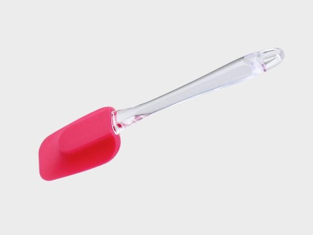 Лопатка кухонная силиконовая с пластик.ручкой