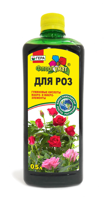 ФлорГумат "Для роз" 0,5л (12шт)