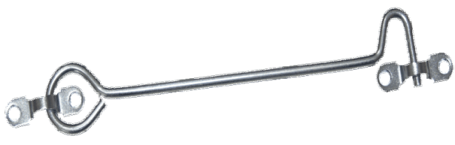 Крючок ветровой КР-200 цинк (100) (М)